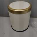 Automatic Motion Sensor Bathroom Trash Can with Lid, 2.8 Gallon Touchless Trash Garbage Bin Small Mini Trash Cans Trashcan -White