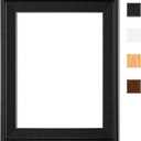 Canvas Floating Frame, Picture Wall Art Painting Frame for Finished Canvas Painting 1-1/4 Deep Picture Art Wall Decor. (Black, 24x36)