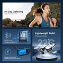 Open Ear Headphones, Running Headphones Bluetooth 5.4 with Built-in Mic, 22g Lightweight Comfort, 14H Battery & IPX5 Waterproof Sports Air Conduction Headphones for Running, Cycling, Gym, Walking