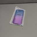 Hython for iPhone Air Case Glitter, Clear Glitter Sparkly Shiny Bling Sparkle Cute Cover, Anti-Scratch Soft TPU Slim Fit Shockproof Protective Phone Cases Women Girls, Gradient Blue/Purple