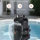 VEVOR 2025 Pro Pool Cartridge Filter System 150 sqft, Pool Filter for Inground & Above Ground Pools, Compatible W/Pumps 2.5HP~3HP | Up to 8136 GPH Max Flow, Pool Filters for Pools Up to 34342 Gallons