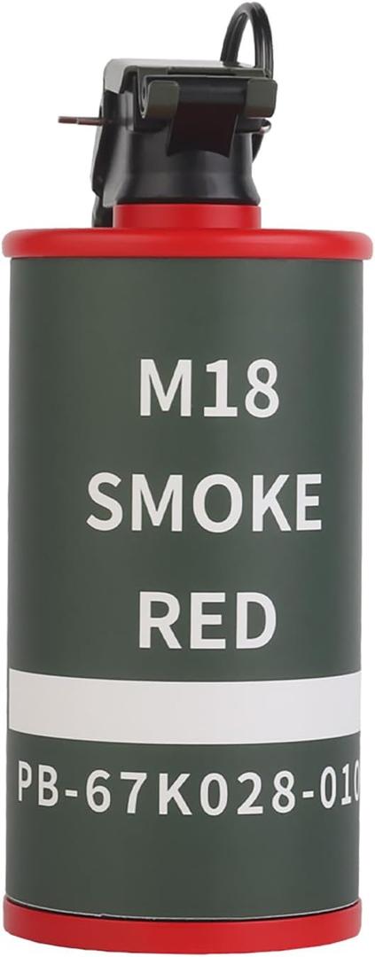 Zhongren Dummy Grenade Toy Model Plastic Grenades CS Airsoft Tactical Gear Accessories for Army Fans Cosplay Movie Props Outdoor