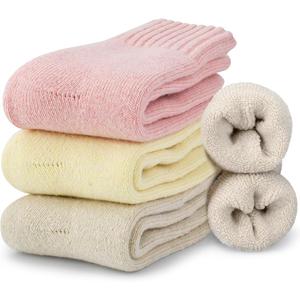 PAPA'S ICE CREAM Gifts for Her Women Wife: Thermal Thick Wool Socks Boot Winter Fuzzy Warm Cozy Socks