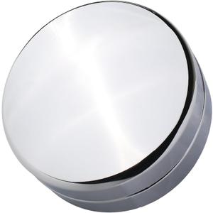 Rear Dually Wheel Center Cap Chrome | Compatible with 2003-2017 Dodge Ram 3500 Pickup Accessories | 1-ton 17" Dual Steel Wheels Cover