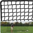 Golf Practice Net Golf Ball Hitting NettingNet Only, Heavy Duty Nylon Golf Sports Netting Barrier Nets 10x10ft/10x15ft/10x20ft/10x25ft/10x30ft/10x40ft