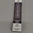 COLORCHARM Permanent Cream Hair Dye | Auburn, Red Violet Hair Colors | Burgundy, Copper, Cherry Cola Shades | 100% Gray Coverage | Vegan, Free of Phthalates & Parabens | 2 oz. (1V Violet Black)