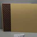 JBER Acoustical Wall Panels - 6 PCS 23.6 X 23.6 Inches Wood-Pattern Printing Sound Absorbing Panels, Large Self-Adhesive Decorative Soundproof Wall Panels for Studio,Home & Living Room(Teak) (72"48")