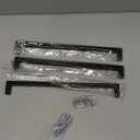 Ravinte 3 Pack 11-5/16 Inch Square Cabinet Handles - Matte Black Pulls for Kitchen Drawers and Cabinets - Hardware Handles