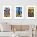 LaVie Home 16 x 24 Poster Frame White, Display Pictures 12x18 with Mat or 16x24 Without Mat, Stable and Sturdy Picture Frame and Polished Plexiglass, Horizontal and Vertical Format of The Wall1 Pack