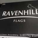 Ravenhill Feather Flag Pole Kit up to 13 FT with Rotating Ground Stake with Bearing Ring, Made with Reinforced Aluminum, Resists Winds of 40 MPH, Great for Business Advertising Outdoor (Pole Set)