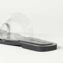The Drop Women's Camilla Wide Thong Sandal (5.5, Clear)