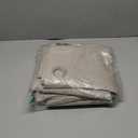 jinchan Room Darkening Curtain 84 Inch Length Beige Curtain for Bedroom Living Room Drape 1 Panel Texture Grommet Top Window Treatment 72 Inches Wide by 84 Inches Long