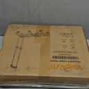 Folding Hand Truck 500lbs, Portable Heavy Duty Dolly Cart, 6 Wheels Collapsible Luggage Cart with 2 Elastic Ropes - Compact Trolley Cart for Easy Moving - Ideal Hand Cart for Travel and More (1.70, Black)