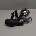 JINRI Ionic Hair Dryer with Diffuser & Comb and Concentrator, Lightweight Quiet Infrared Blow Dryer, Powerful 1875 Watt Motor for Smooth and Fast Drying Hair, Black