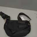FEIBOON Spacious Nylon Crossbody Bag Bum Bag Handbags Wallets Purses Trendy Shoulder Bag for Women