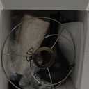 Seealle 16.1" Touch Table Lamps for Nightstand, 3-Way Dimmable Small Bedroom Lamps for Night Stands, Black Bedside Lamps for Living Room, Kids Room, End Table (A. Beige Shade & Black Base)