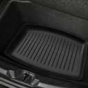OEDRO Floor Mats for Tesla Model Y Juniper 2025-2026, Front & Rear Mats with Cargo Liner and Seatback Protector, Custom Fit TPE All-Weather Odorless Non-Slip Black Accessories