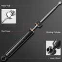 A-Premium Rear Shock Absorber Compatible with Nissan Maxima 2009-2014/2016-2018, 2-PC Set