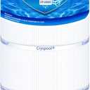 Cryspool 08062 Filter Compatible with CC2000, CCX2000RE, PXSST200, C-8319, FC-1274, 200 Sq. Ft Pool Filter Cartridge, 1 Pack