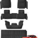 SMABEE Floor Mats & Cargo Liner for Acura MDX 2026-2022 Trunk Mat TPE All Weather Floor Liners Accessories Interior Black