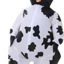 Inflatable Cow Costune Blow up Animal Costume for Cosplay Party Halloween Suit Parade Carnival Outfit, Large(150cm-190cm)