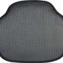 Klear Vu Gripper Omega Non-Slip Windsor Chair Cushions with Skid-Proof Seat Pad for Dining Room, Kitchen, and Office Use, 16x15 Inches, 6 Count (Pack of 1), Black