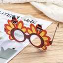 3 x Amosfun Thanksgiving Turkey Sunglasses Creative Thanksgiving Day Eyeglasses Cosplay Party Glasses for Day Birthday Party Favor Supplies 9PCS