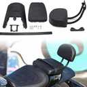 for Harley Sportster S 1250 RH 1250 2021 2022 2023 2024 Motorcycle Passenger Rear Seat Pad Sissy Bar Backrest Pad Kits