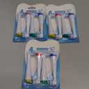 Replacement Toothbrush Heads Compatible with Oral-B iO 3/4/5/6/7/8/9/10 Series Ultimate Clean Electric Toothbrush,for Oral-B iO Electric Toothbrush,12 Pack (White, Medium)