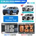 Titibett Floor Mats Cargo Liner Fit for 2025 2026 Toyota 4Runner 5 Seats Only Gas Floor & Trunk Mats Compatible with 4Runner Interior Accessories, 4PCS