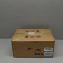 8" Modern 3-Light Exterior Black Lantern Pendant Light Fixture with Clear Rippled Glass Mini Industrial Hanging Cage Chandelier for Outdoor Kitchen Dining Room Hallway Entryway Foyer Porch