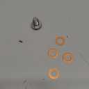 M12 x 1.25 Magnetic Oil Drain Plug, Magnetic Stainless Steel Oil Pan Drain Nut Bolt with 5 PCS Copper Crush Washer Anti Leakage, Universal Leak-proof Replacement,Fits Most Cars, Motorcycles, Boats