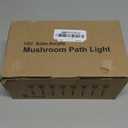 Lffital Solar Lights Outdoor 8 Pack Solar Pathway Lights Outdoor 6000K Cold White LED Waterproof Mushroom Lighting Stake for Outside, Yard, Garden, Path, Lawn, Driveway, Patio, Landscape Decorations