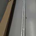 2 Pack Spring Tension Curtain Rods White Ajustable 53-98inchs, 0.86inch Diameter, Extension Spring Tension Rods Suitable for Use in Bathroom Window Screen Curtain Wardrobe (WHITE)
