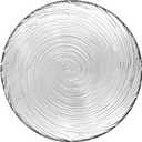 VOLUTE Glass Salad Plate Set