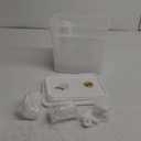 2 PCS 2 Gallon Fridge Beverage Drink Dispenser with Spigot Leak Proof Lids Filter Screen Juice Container Sealed Plastic Lemonade Water Milk Cold Hot Drink Tea Jug for Parties