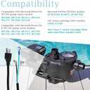 SPX1250WA Pool Filter Pump Power Cord Cable Replacement, Compatible with Hayward Power Flo II SP1700 Pump Series and Flo SP1500 Models