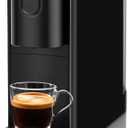 CHULUX RectoCaf Espresso Machine for Nespresso Original Capsule Pod, 20 Bar Professional Italian Pump Coffee Machine, Extra Mini Espresso Maker for Home & Office, Black