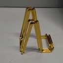 Plate Holder Easel Display Stand - 6 inch Metal Plate Stands for Display - Tabletop Picture Stand - Gold Iron Easels for Display Pictures | Photo Frames | Book | Decorative Plates | Plaque - 3 Pack
