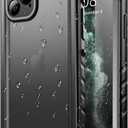 SPORTLINK Waterproof Case for iPhone 11 Pro, Full Body Heavy Duty Protection Full Sealed Cover Shockproof Dustproof Built-in Clear Screen Protector Rugged Case for iPhone 11 Pro 5.8 Inch