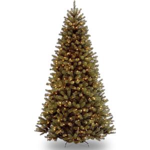 National Tree Company 9ft Pre-Lit North Valley Spruce Christmas Tree
700 Clear Lights, 2,128 Tips, Includes Stand, Artificial, Green