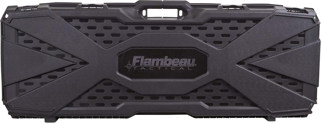 Flambeau Outdoors 40" Rifle Hard Case with ZERUST - 40 x 12 x 4 in. Hard Gun Case with Zerust, Firearm Storage Accessory, Large