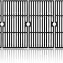 Adviace 18 Inch Grill Grates for Charbroil Performance 6 Burner 463244819, 463276517, 463245917, Cast Iron Grate Grid for Char-Broil Replacement Parts 463276617, 463277918, G470-0002-W1, G470-0003-W1