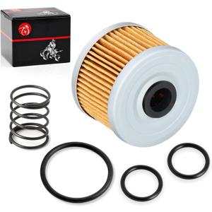 Oil Filter & Spring For Honda FourTrax 300 TRX300/FW TRX300EX TRX400EX Rancher 350 Foreman 400 450 500 520 Racher 420 Pioneer 500 520