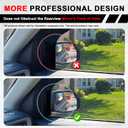 Visor Rain Guards Compatible with Toyota RAV4 2019-2024 2025 Side in-Channel Window Visors Deflectors Front and Rear Clip-on Vent Visor Weather Shield Sun Wind Rain Guard Accessories 4PCS