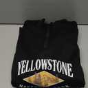 Mens Graphic Fleece Sweatshirts Quarter Zip Pullover Sweatshirt Letter Embroidered Oversized Vintage Hoodie Top