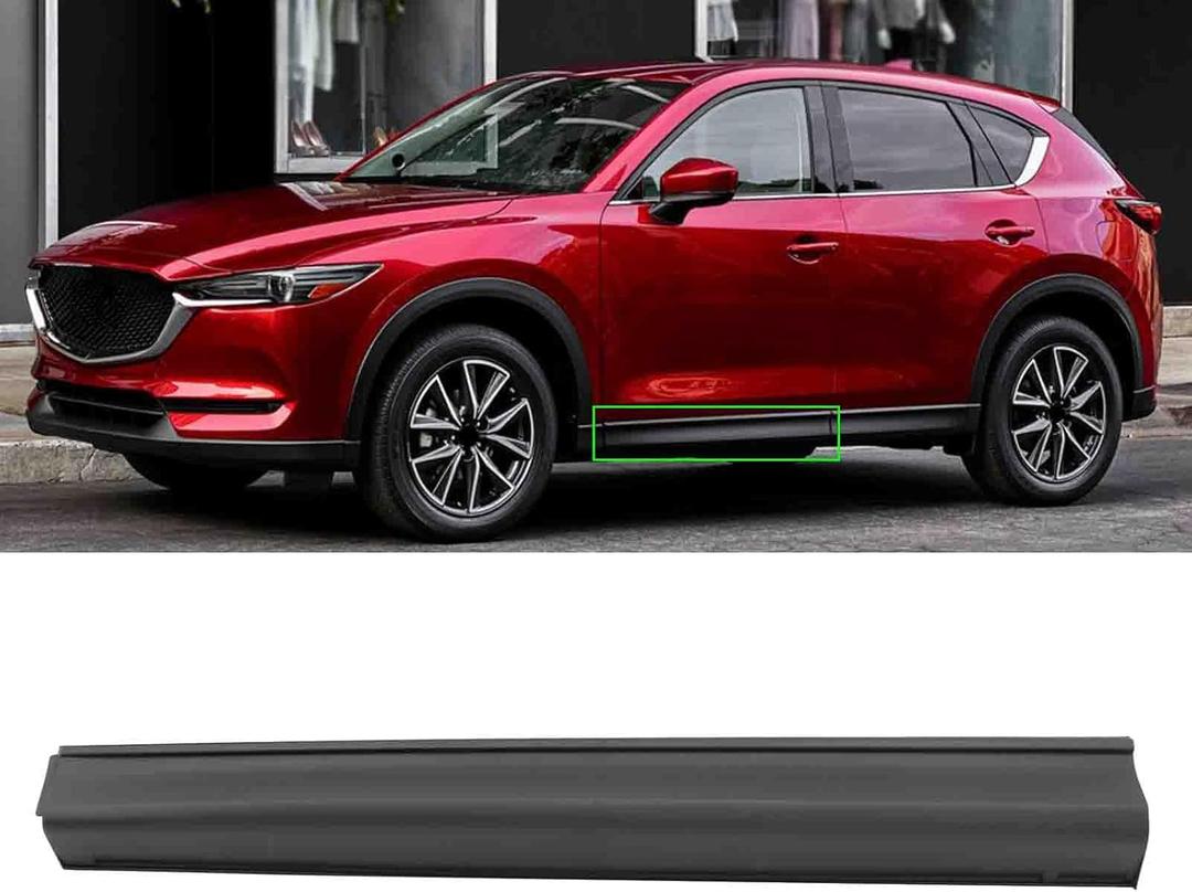 Front Door Side Lower Molding Trim Panel Fit for Mazda CX-5 CX5 2017-2021 (Left Driver Side)