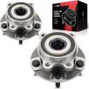 Torchbeam Pair 513257 Front Wheel Hub Bearing Assembly for 2006-2012 Toyota RAV4, 2008-2015 Scion xB, 2012-2017 Toyota Prius V, Scion tC, Toyota Corolla iM Scion iM, Wheel Bearing 5 Lugs W/ABS