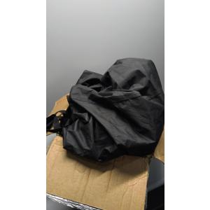 Reinforced T-Top Boat Cover with Motor Cover, Heavy Duty Waterproof Tear-Resistant Boat Cover for Center Console Boat with T TOP Roof, Fit 18ft-20ft, Black