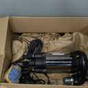 Sewage Grinder Pump, 1HP Submersible Sump Pump, 110V 6400GPH Cast Iron Effluent Pumps with Automatic Float Switch, 2'' NPT Discharge for Basement, Residential Sewage, Sump Basin